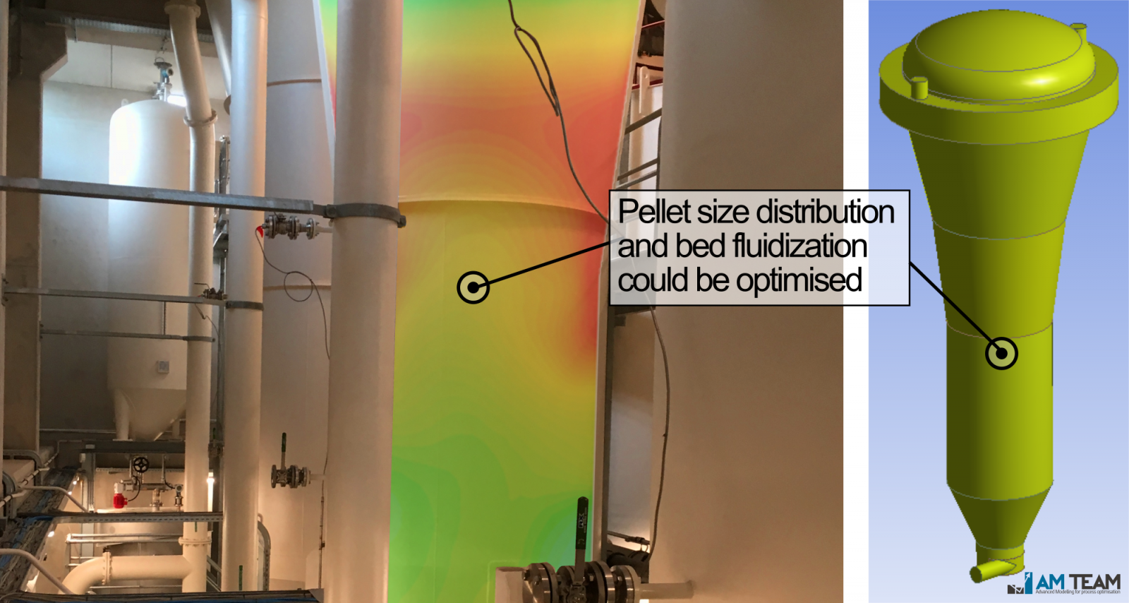 Drinking waer treatment processes simulated by CFD