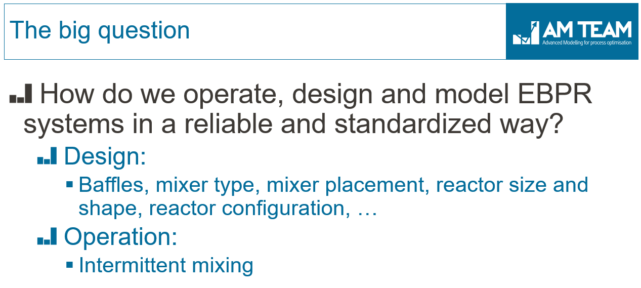 How EBPR system design and operation looks like