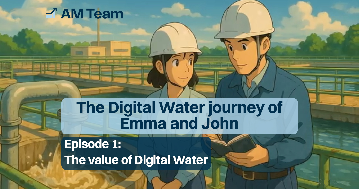 Here's a story of two 💧water treatment plant engineers discussing the value of digital water. They started their careers 15 years ago, a time where no one was talking about digital water.