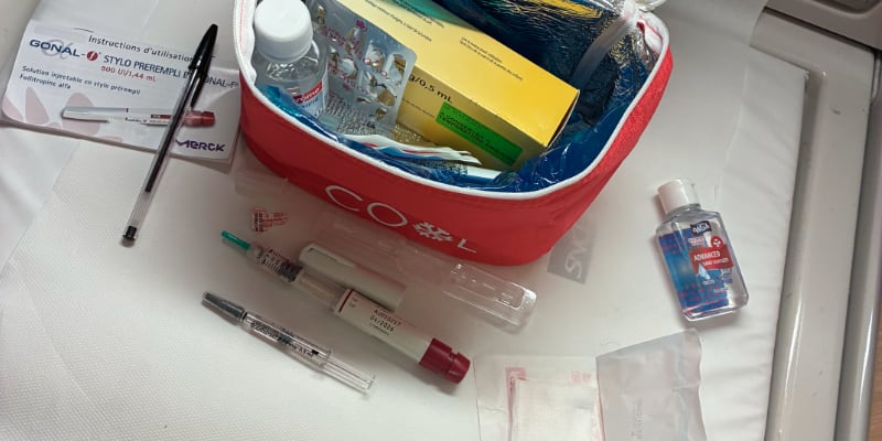 Mon kit de piqûre pendant la stimulation ovarienne
