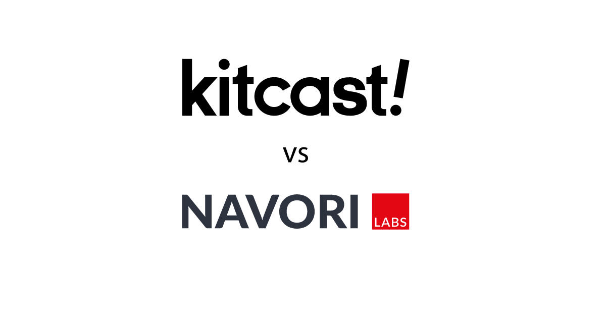 Kitcast vs Navori comparison 2026