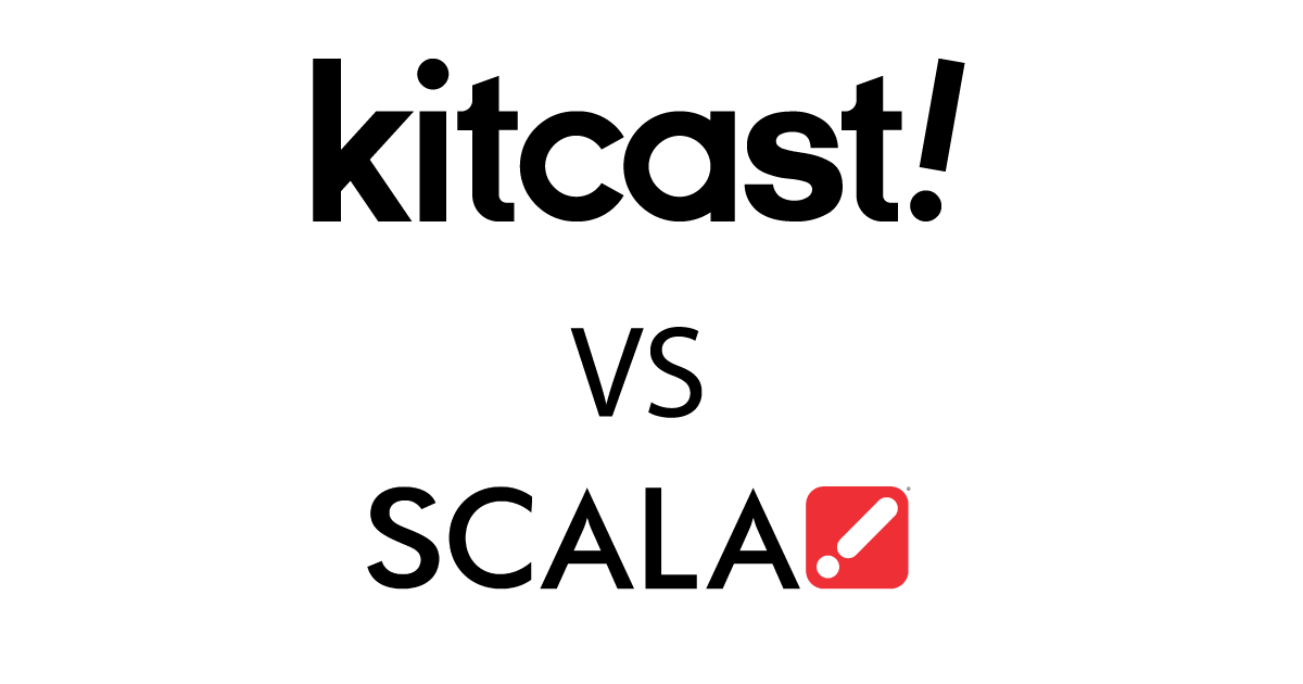 Kitcast vs Scala comparison 2026