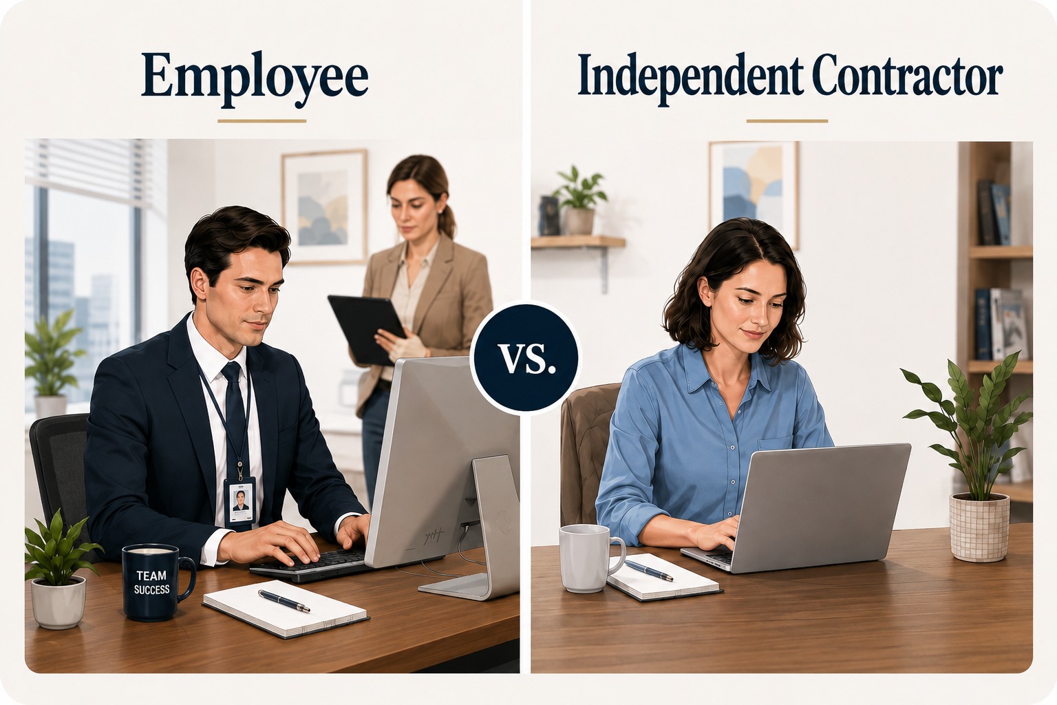 independent contractor or an employee