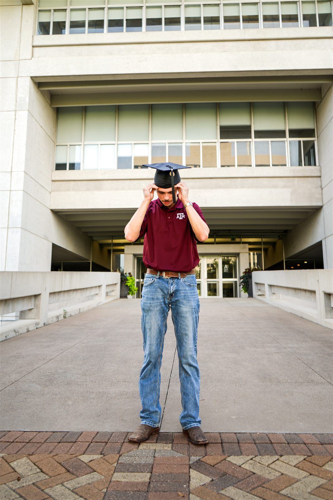 Blake Brunton in College Station, photographed by Brady Gleason