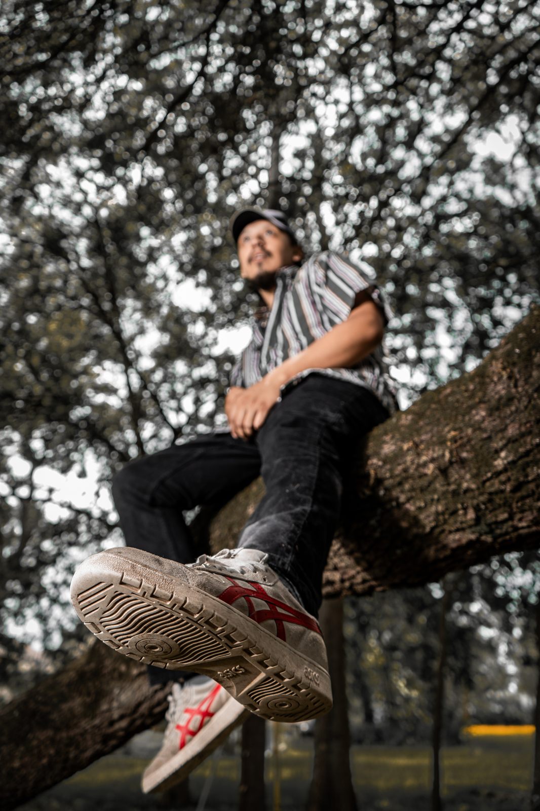 Damian Flores in Houston, photographed by Brady Gleason