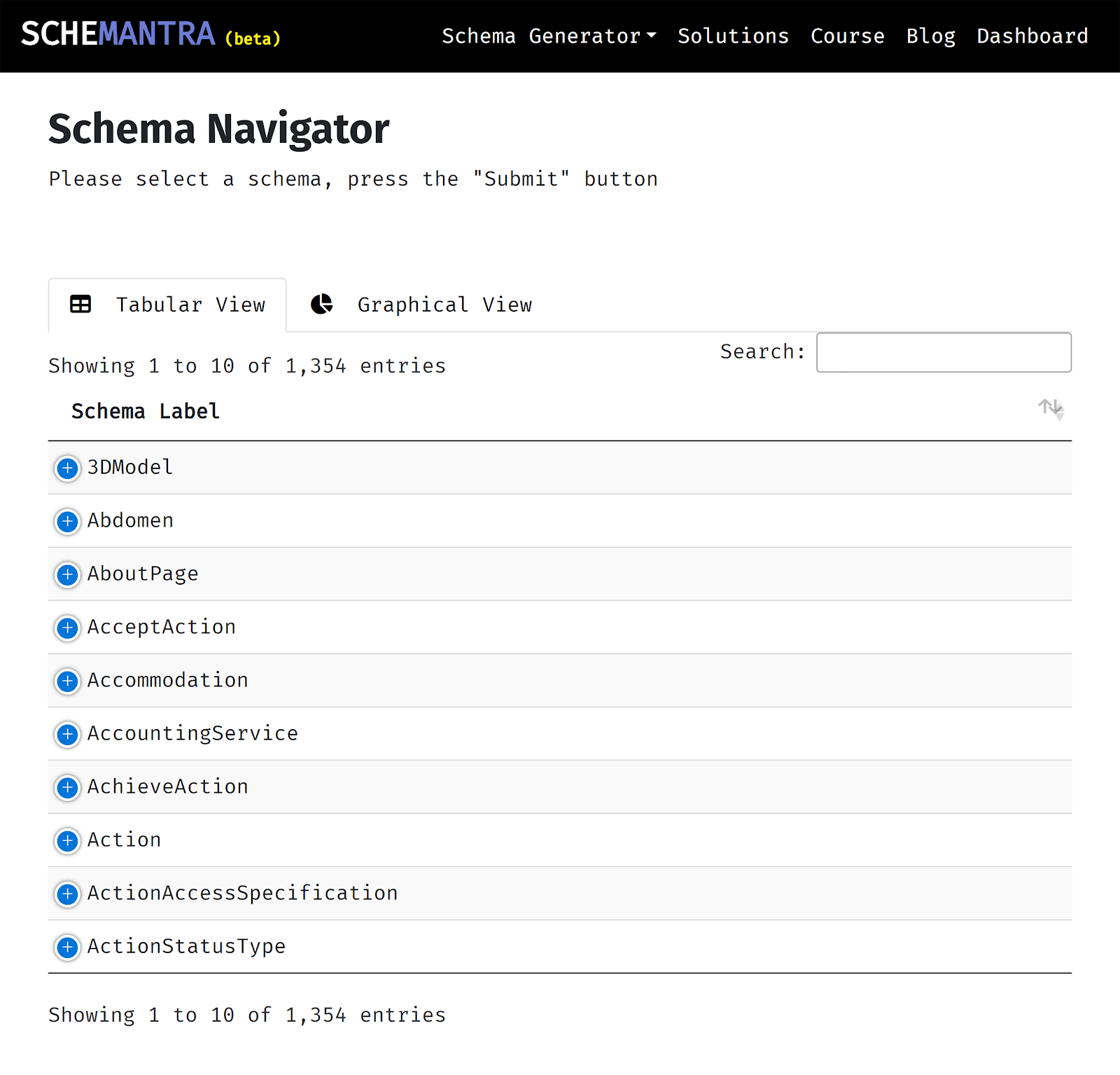 Schemantra – Create schema