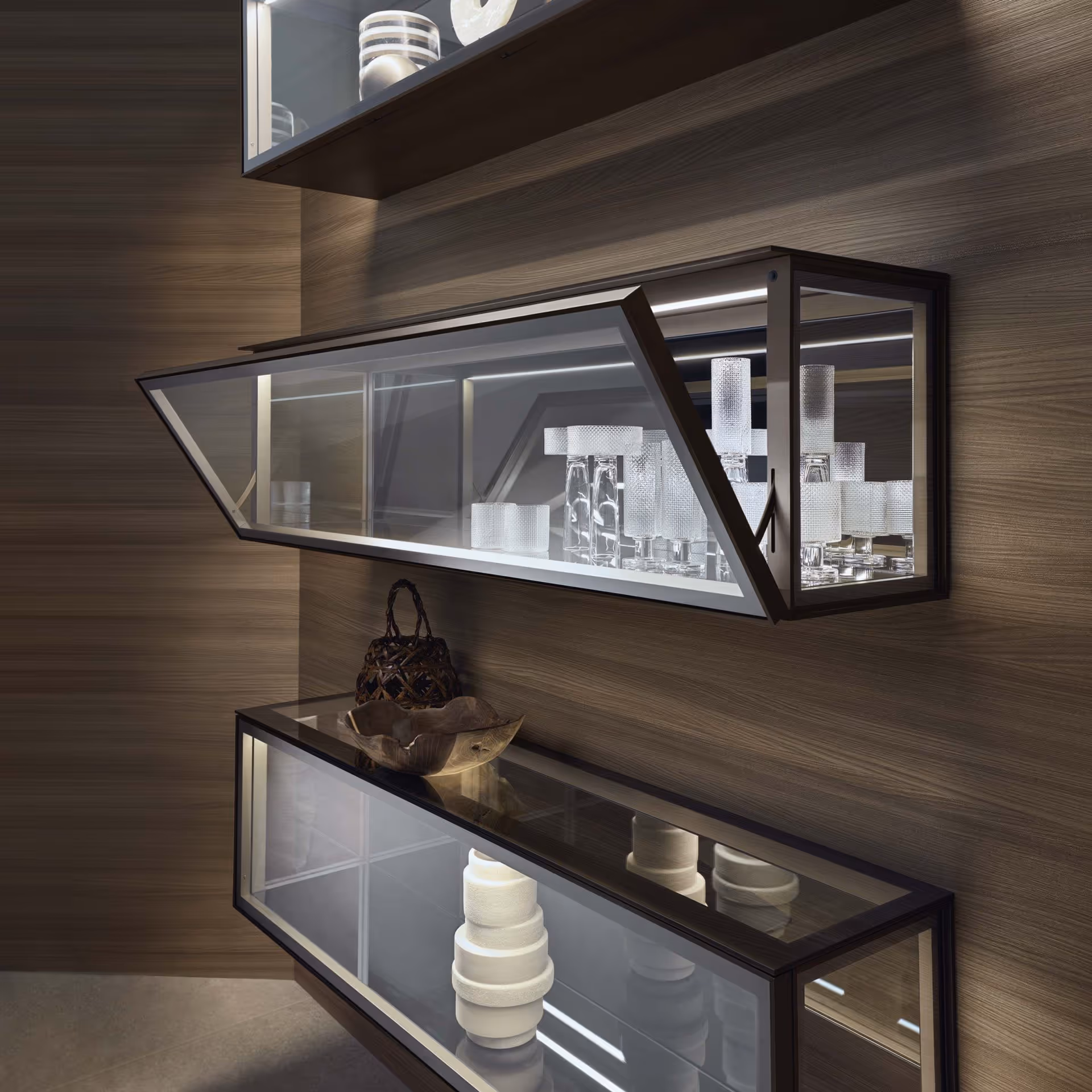 Alambra 6 Glass Cabinet
