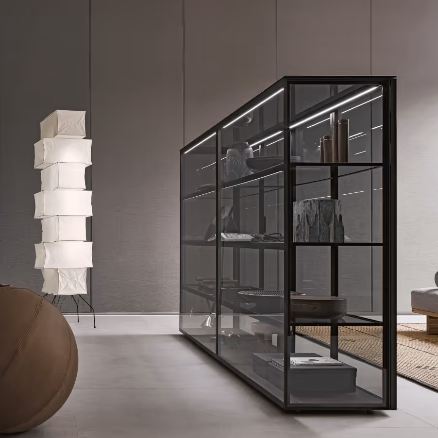 Alambra 1 Glass Cabinet