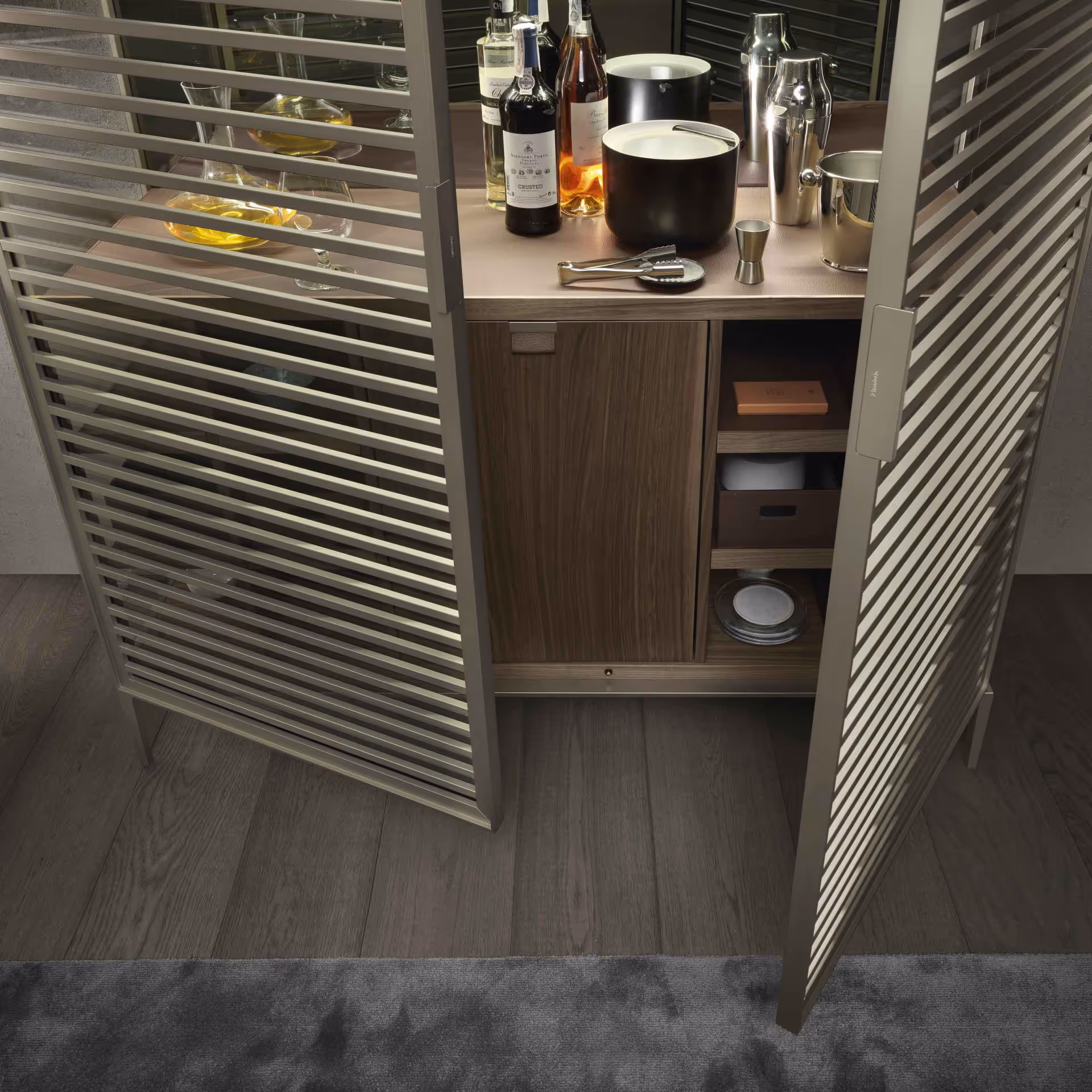 Alambra 2 Glass Cabinet