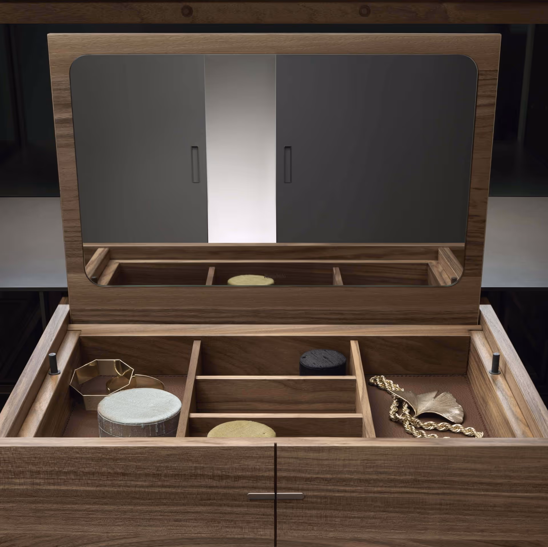Alambra 3 Glass Cabinet