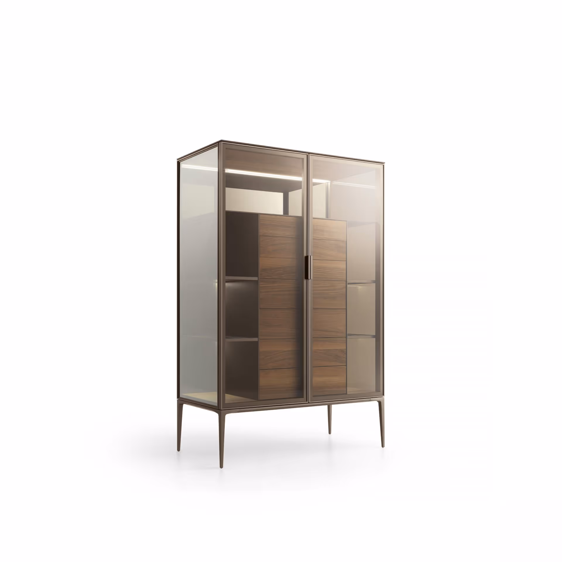 Alambra 3 Glass Cabinet