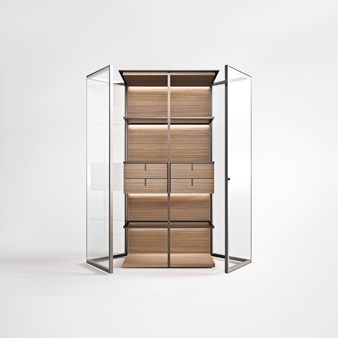 Aliante 3 Glass Cabinet