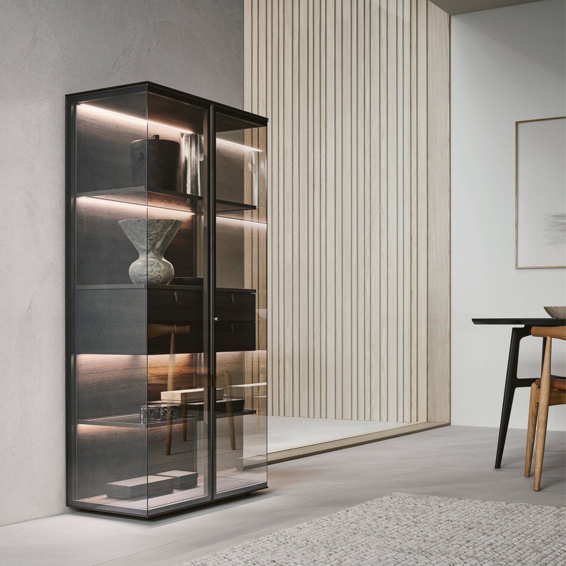 Aliante 1 Glass Cabinet