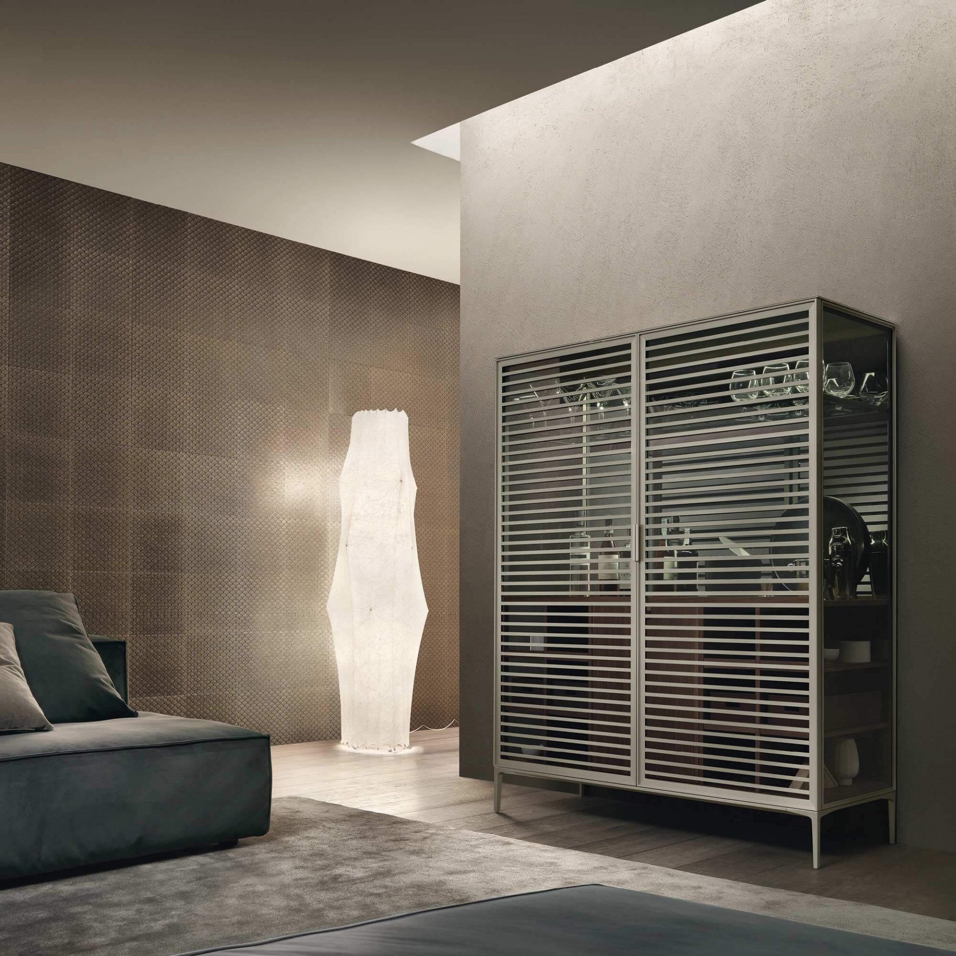 Alambra 2 Glass Cabinet