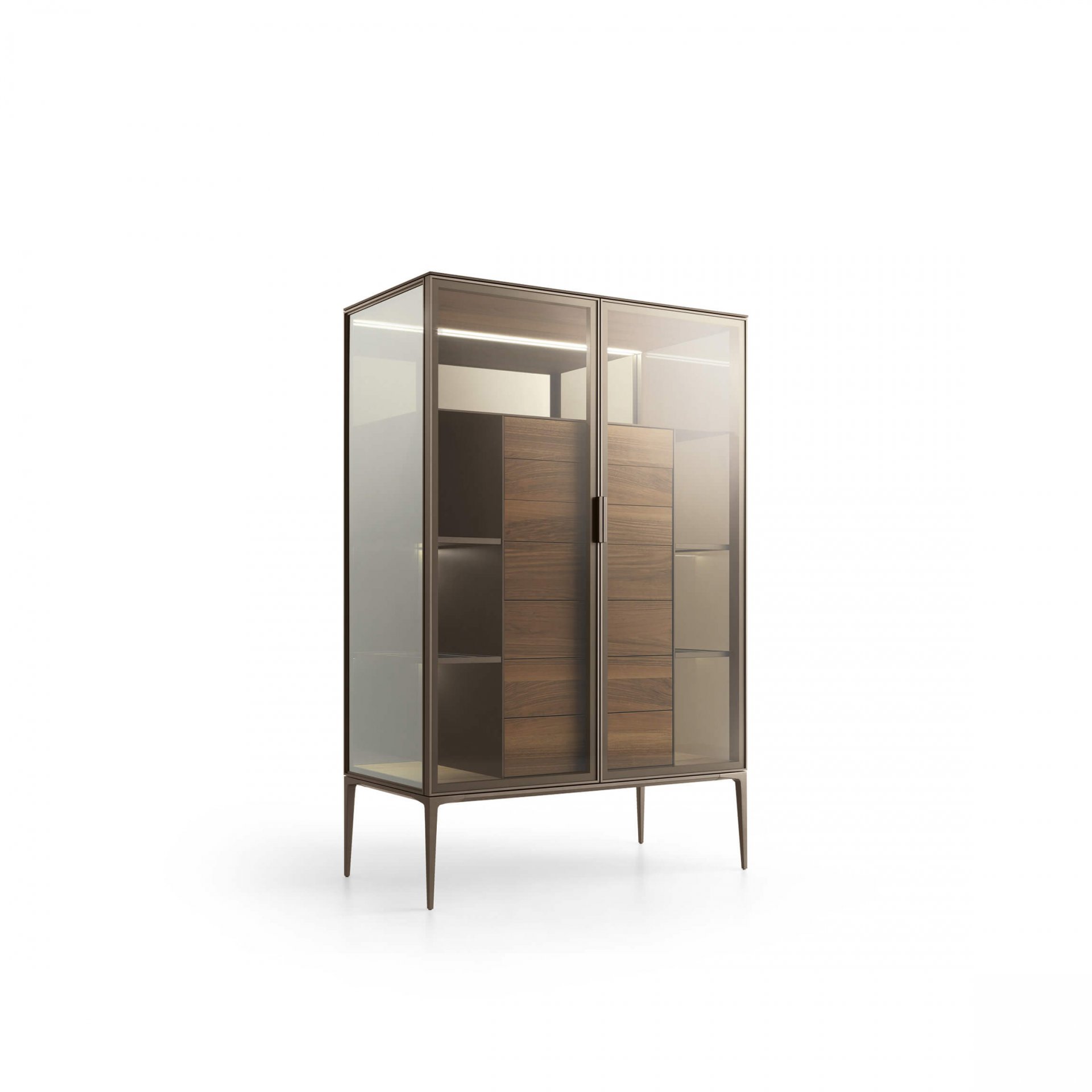 Alambra 3 Glass Cabinet