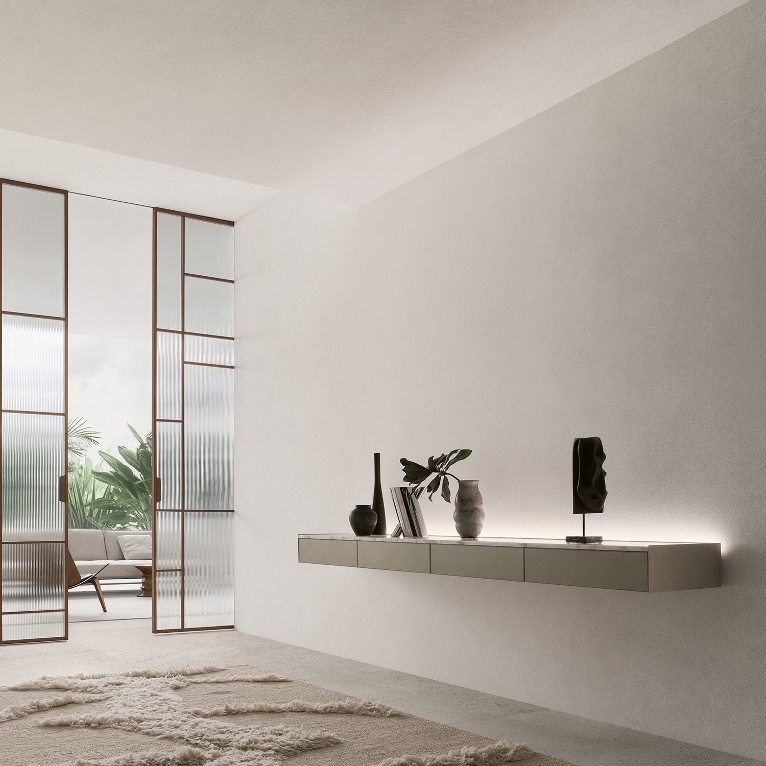 Maxi Grid 2 Sliding Door System