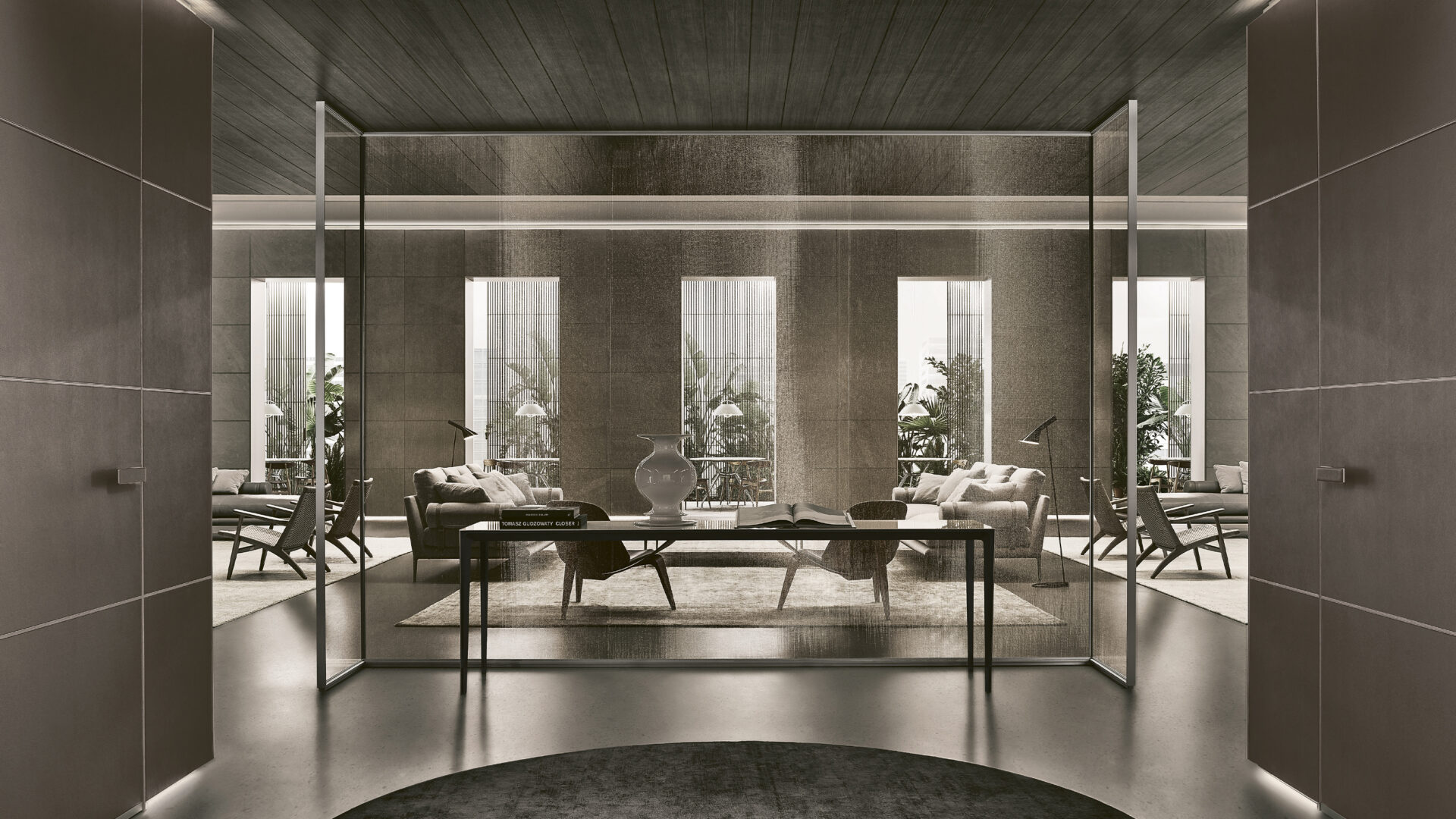 Modulor Lounge 2 Boiserie
