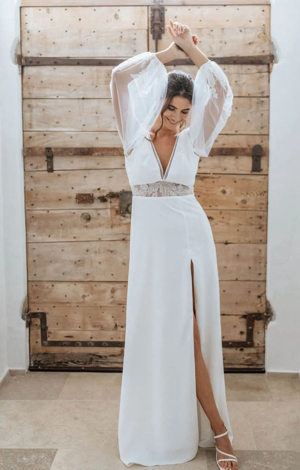 Robe de mariée bohème