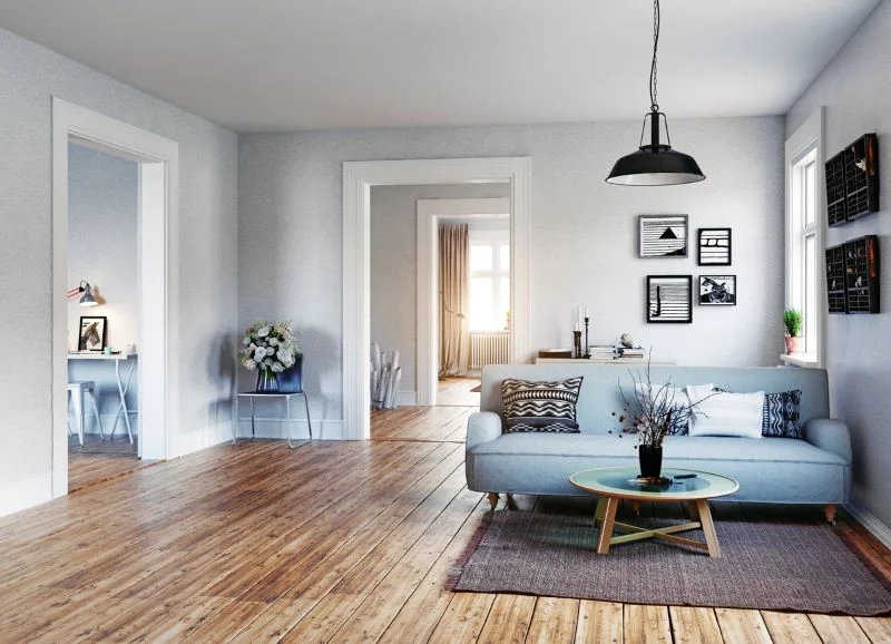 Intérieur d'appartement minimaliste