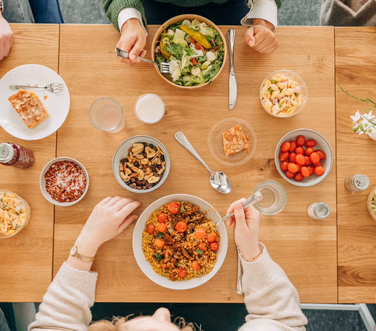 Automaten für Lebensmittel für die Teampause.