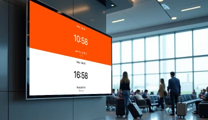 world clock for airports