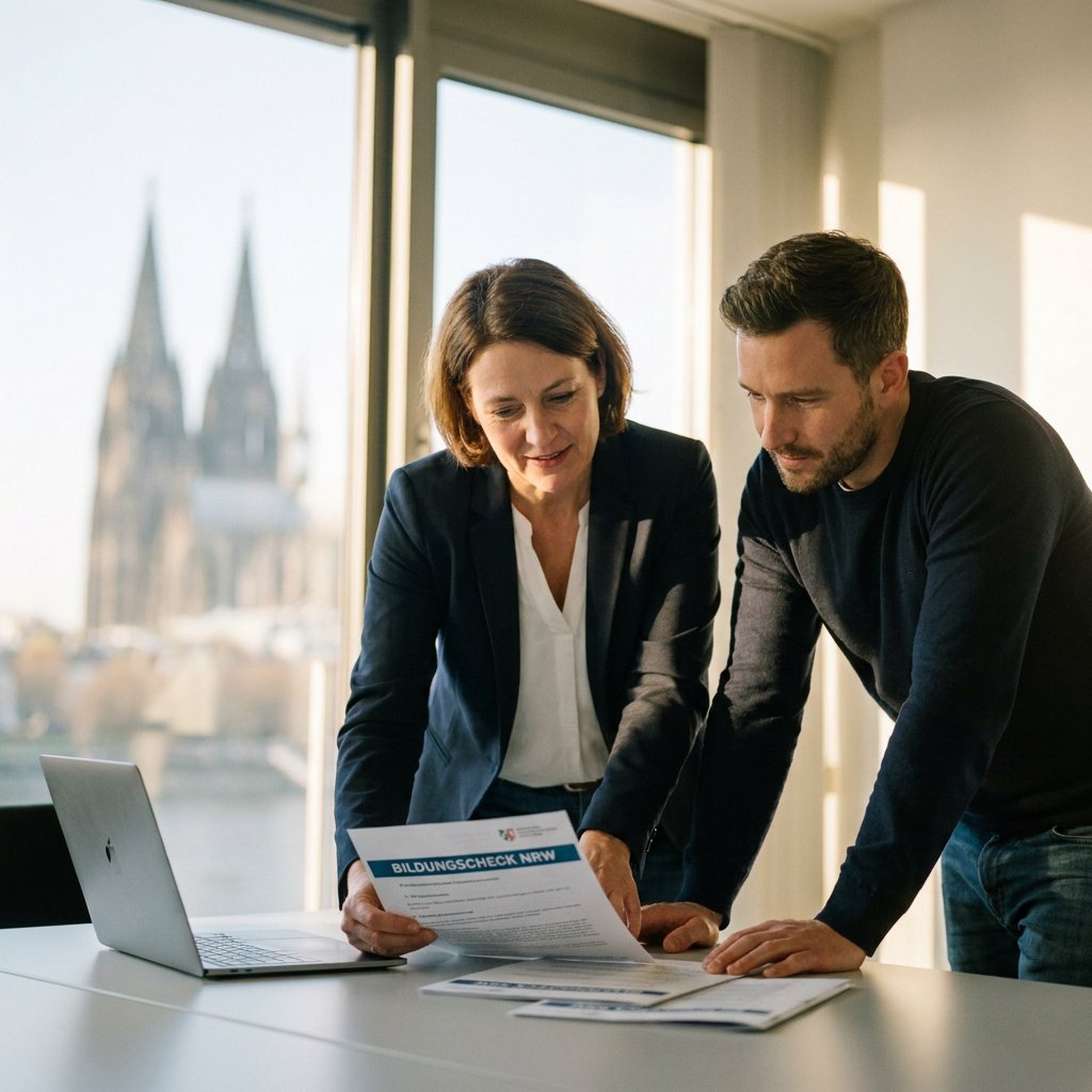 Bildungscheck Beratung Köln für berufliche Weiterbildung
