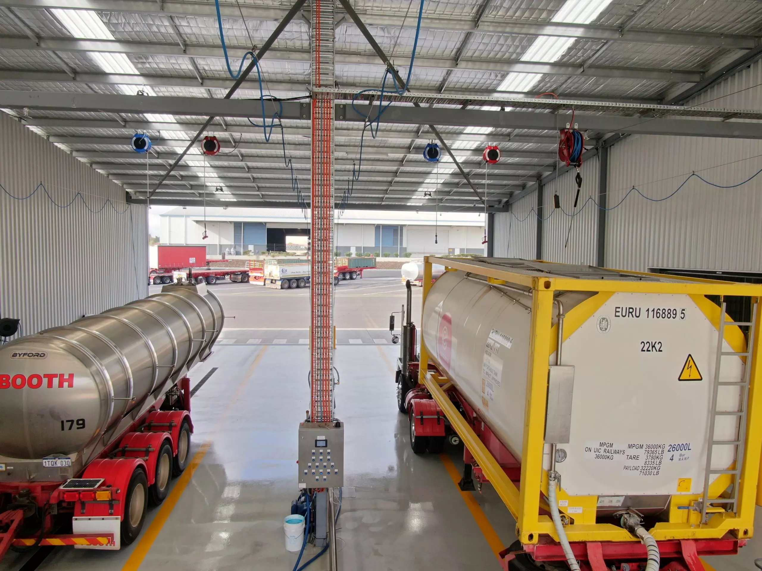 Completed Booth Transport head office electrical project Perth