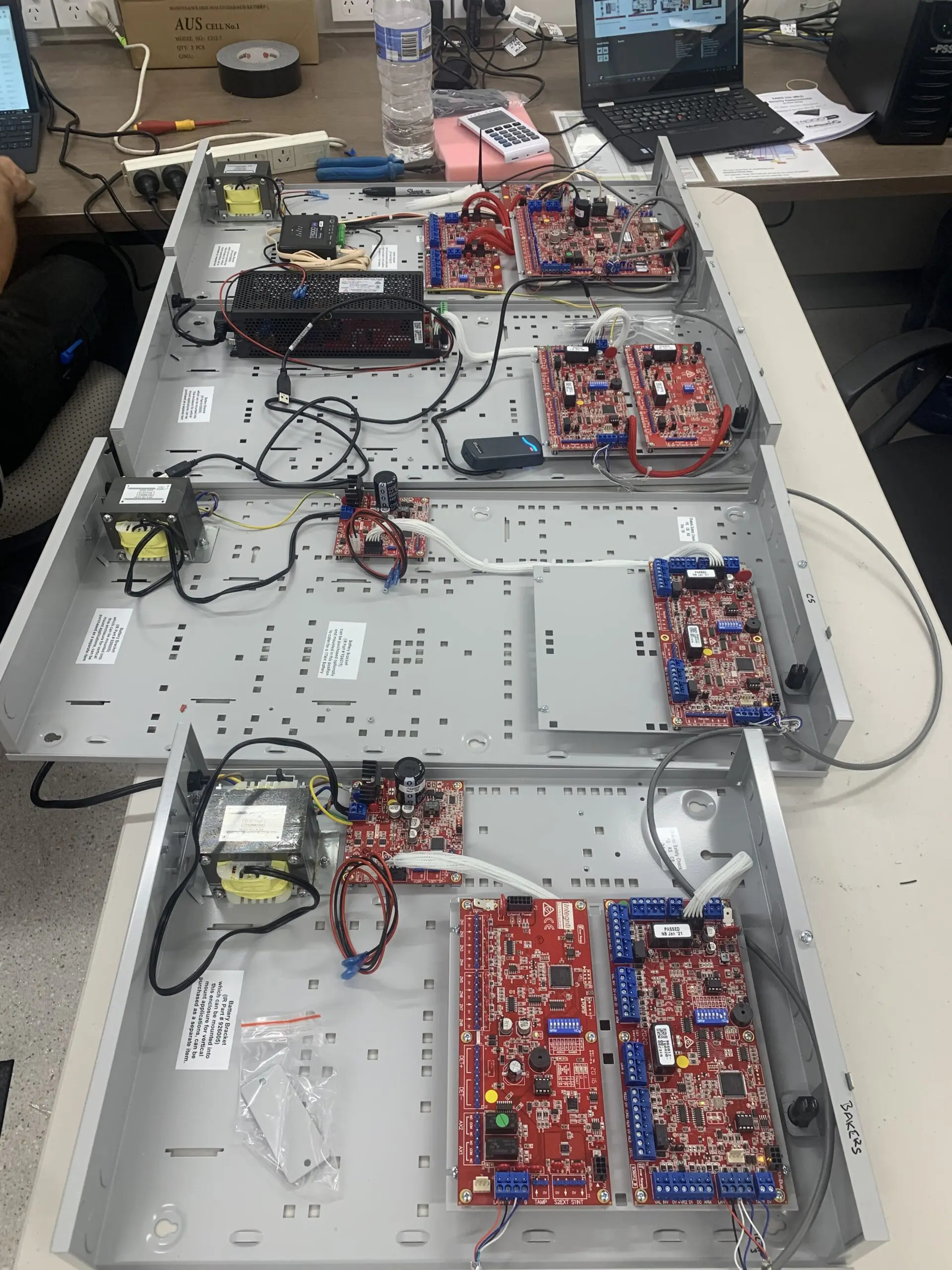 Security system installation at Riverton shopping centre Perth