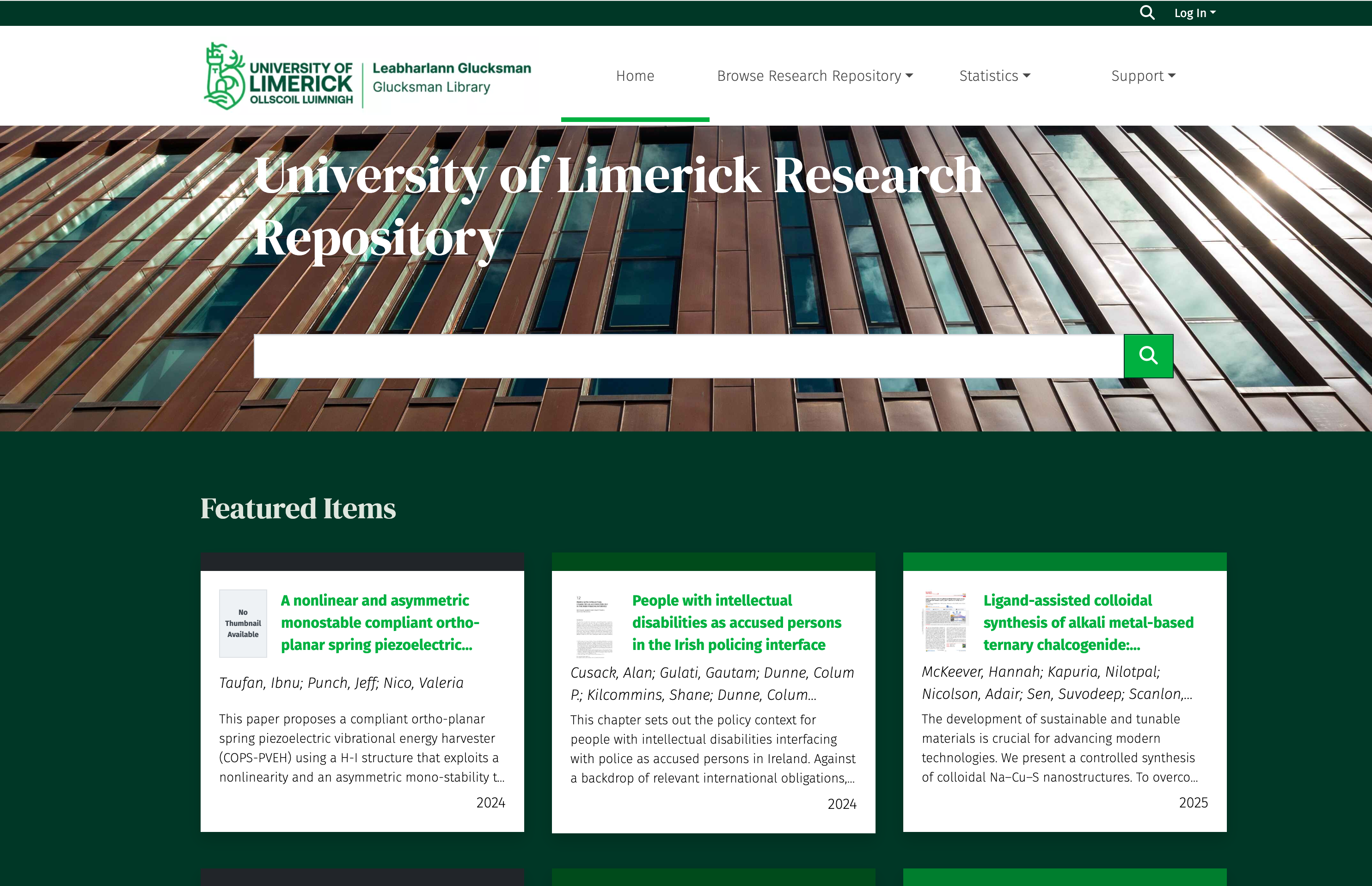 University of Limerick migrates from Figshare to Open Repository