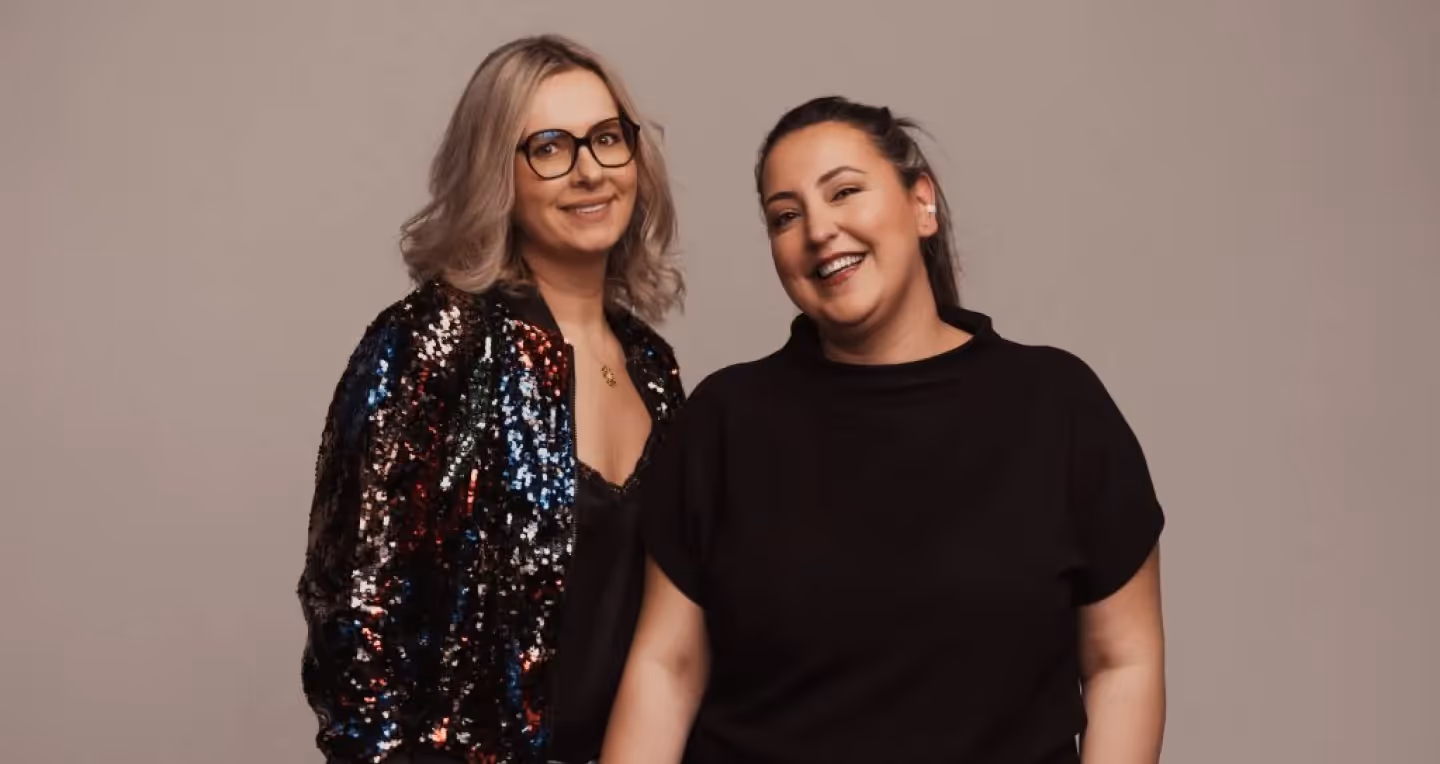 Cathrin Lindacher (LIN) & Tara Paighambari (PAI) – Refernezprojekt Gründer:innenpositionierung für LIN VA PAI
