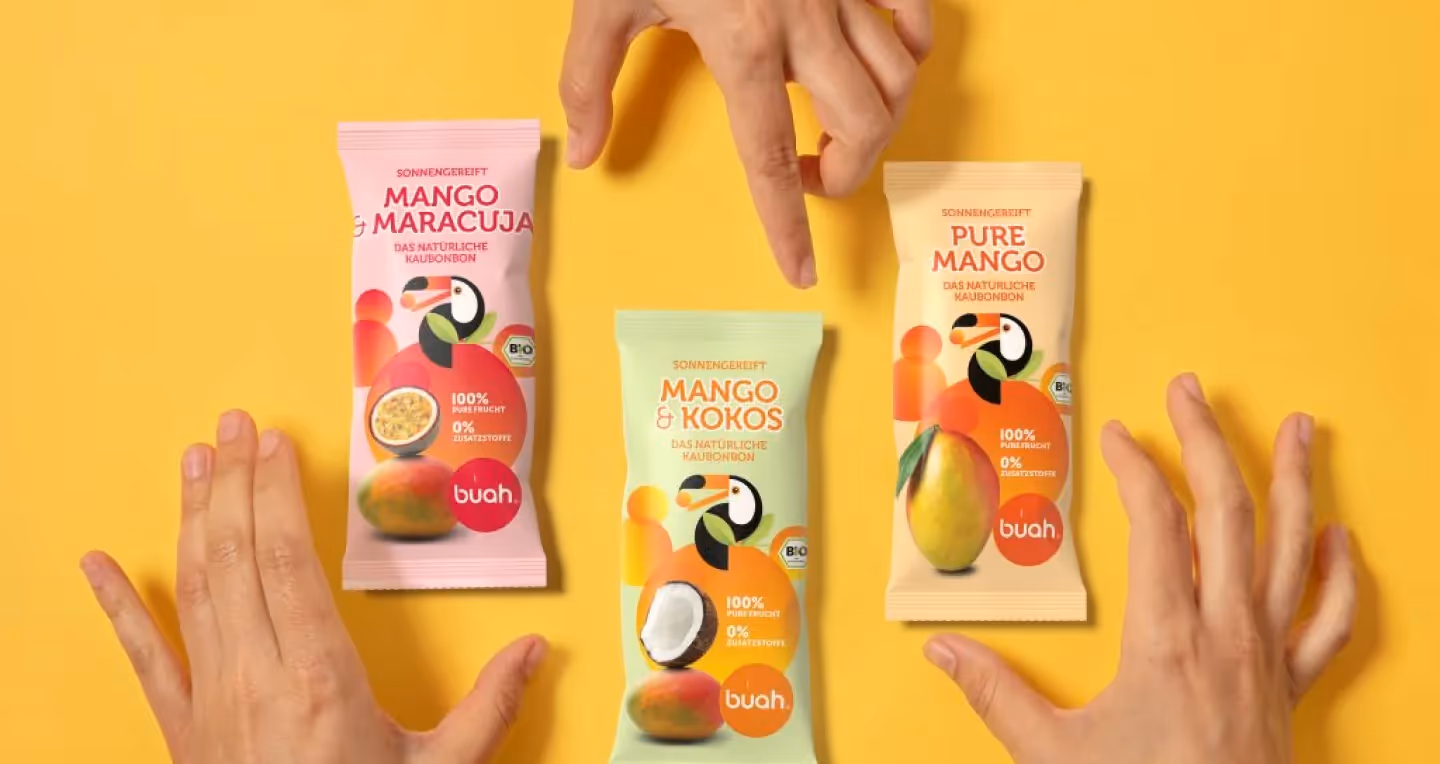 Referenzprojekt: Kommunikationsstrategie für Food Brand buah