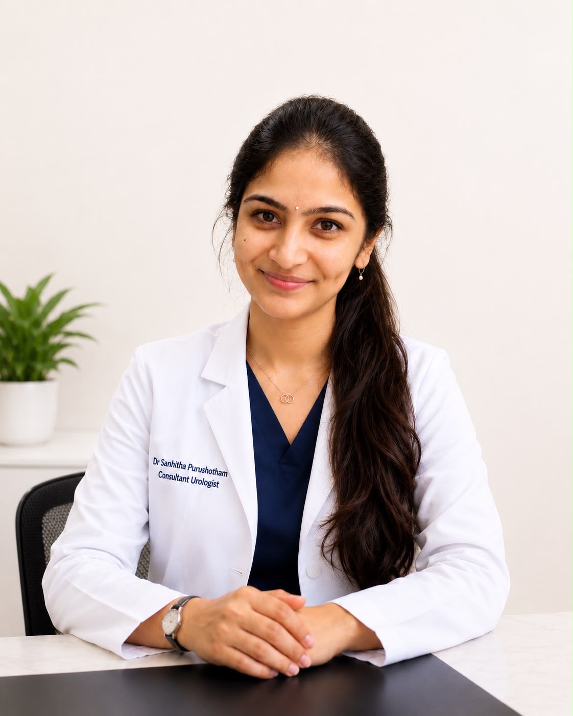 Dr. Sanhitha Purushotham, Urologist in whitefield, Bangalore. Expert in Obstetrics and Gynaecological concerns