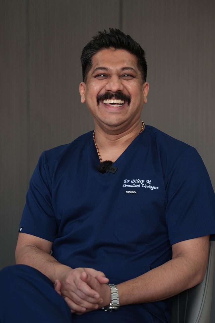 Dr. Dileep M, Urologist in whitefield, Bangalore, expert in Urological concerns. 