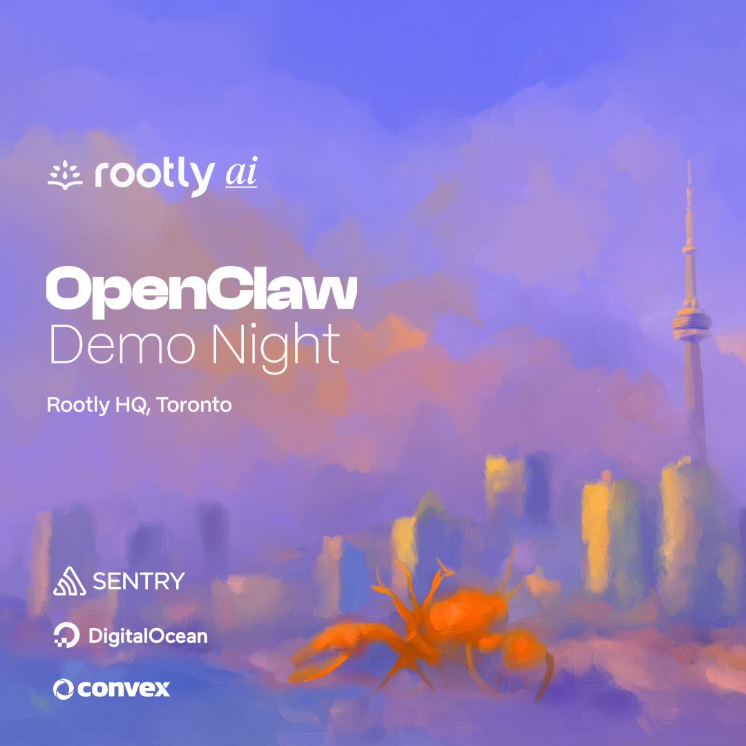 OpenClaw Demo Night w/ Rootly AI, Convex, Sentry, Red Brick Labs, & DigitalOcean