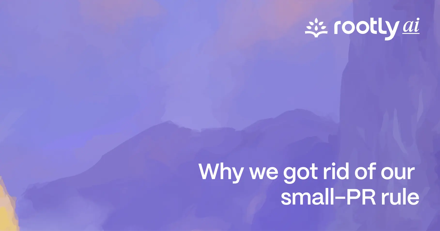 Why we got rid of our small-PR rule