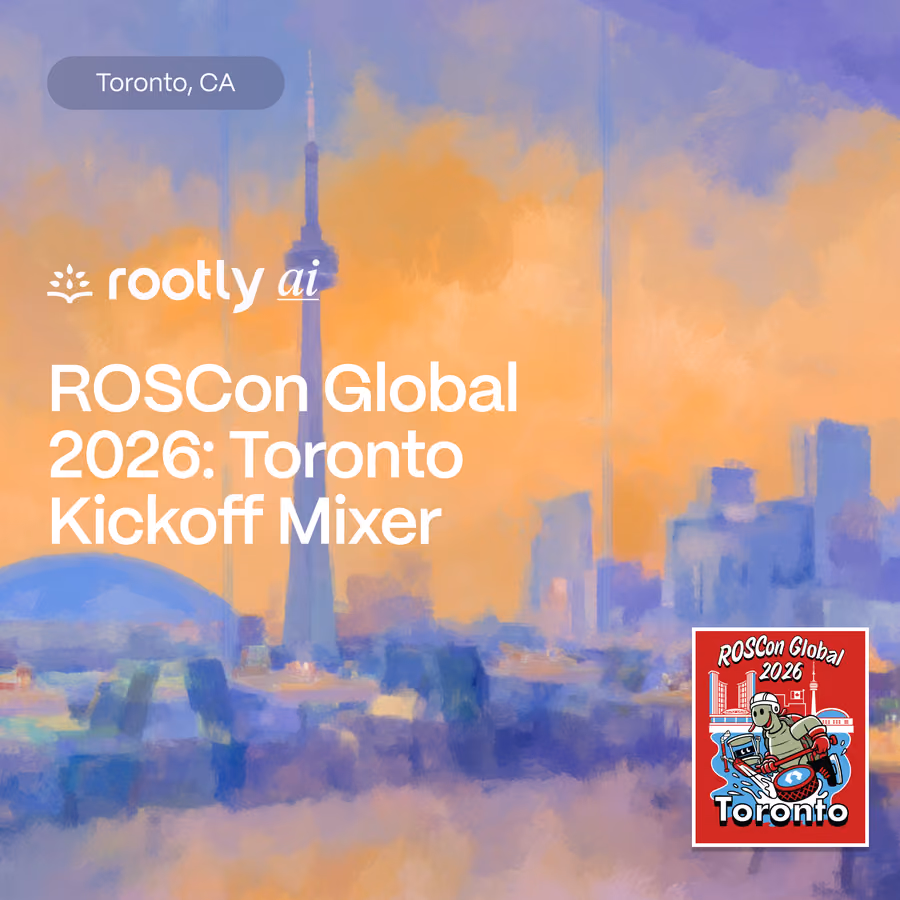 ROSCon Global 2026: Toronto Kickoff Mixer