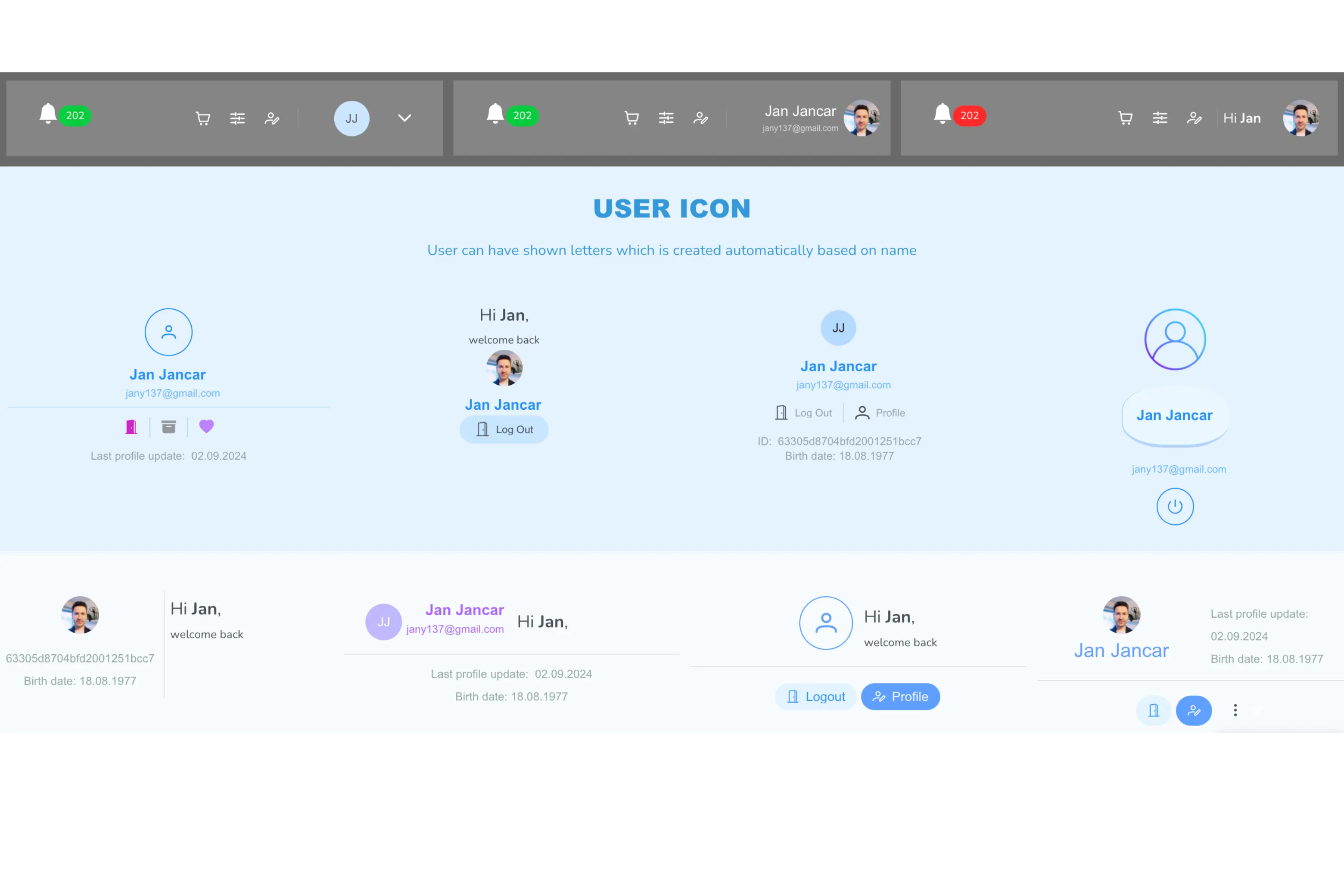 Elwis Users Tab interface showcase