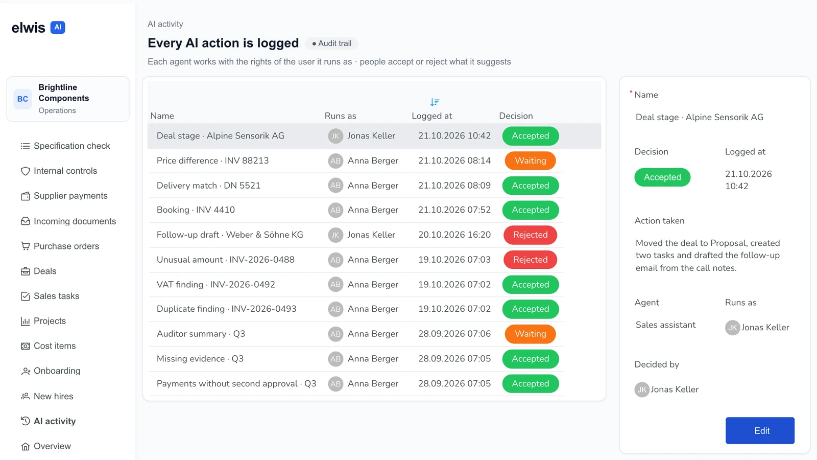Implementation preview