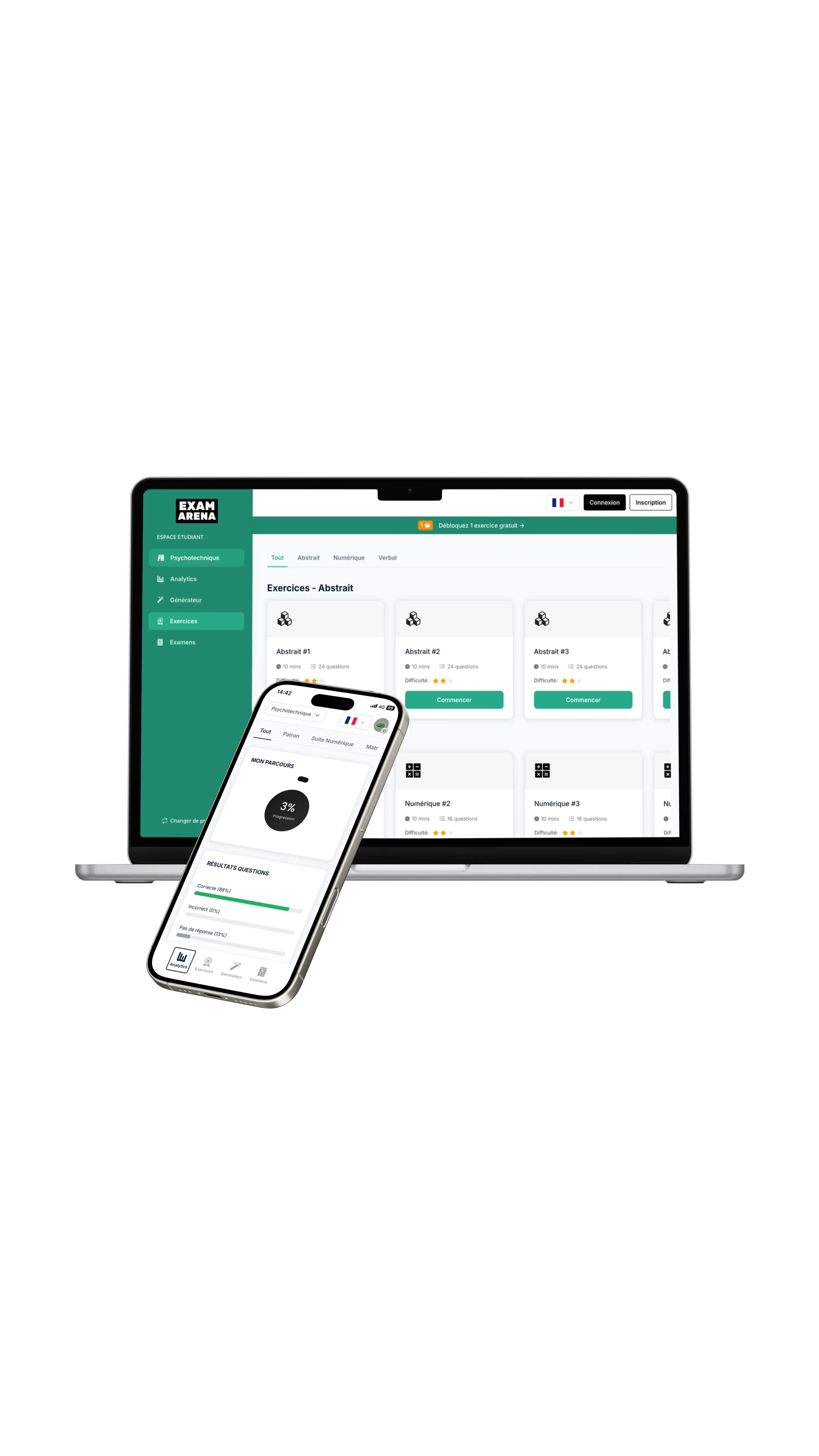 Exam Arena armée française