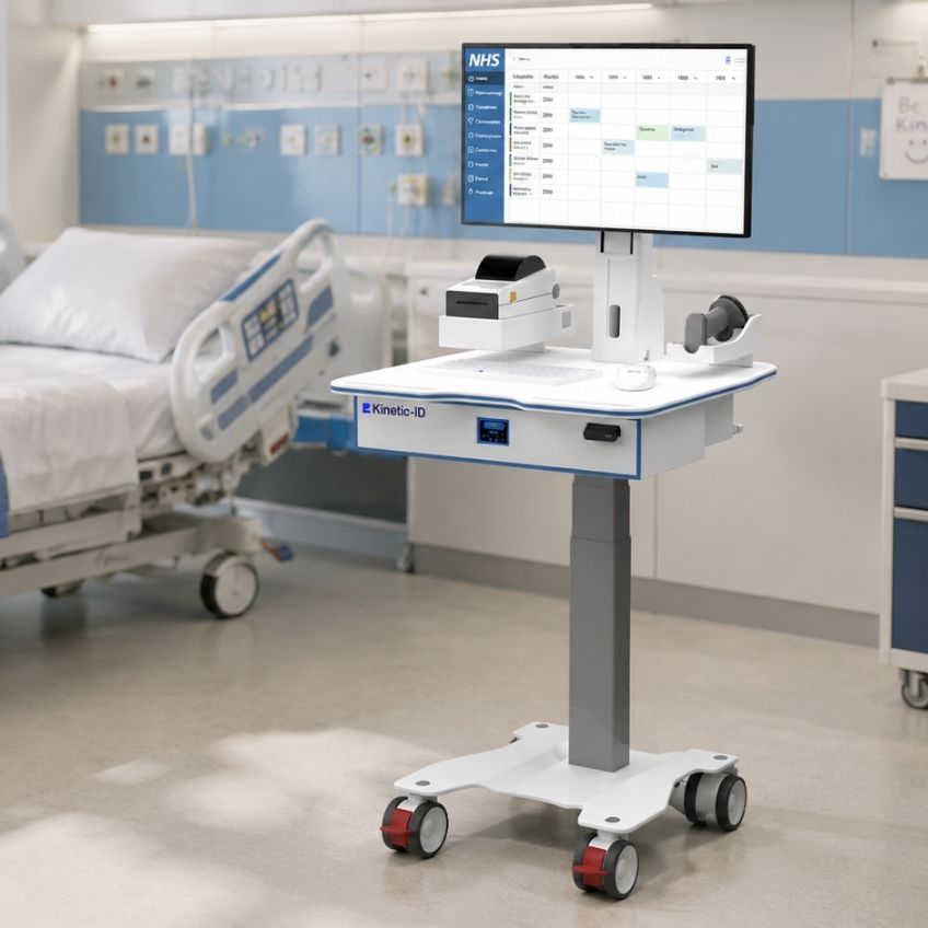 ID-Flex 3 workstation in a Children's Hospital