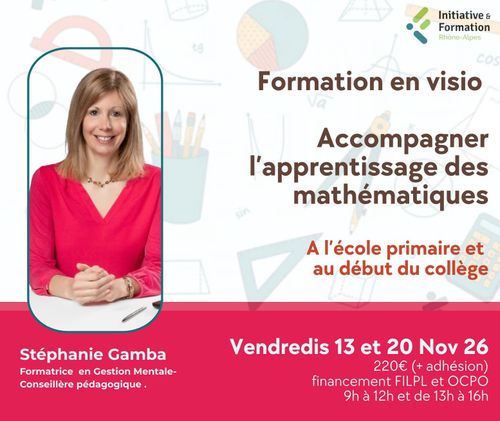 Formation en maths avec IF Rhône-Alpes en visio