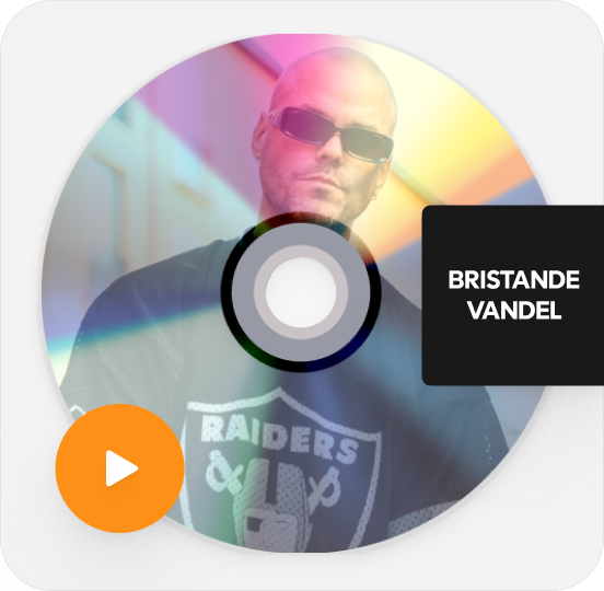 CD player for the song BRISTANDE VANDEL