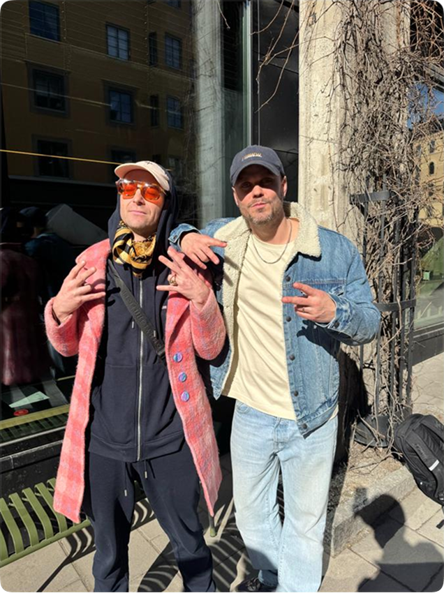 Photo of Frej Larsson and AFASI