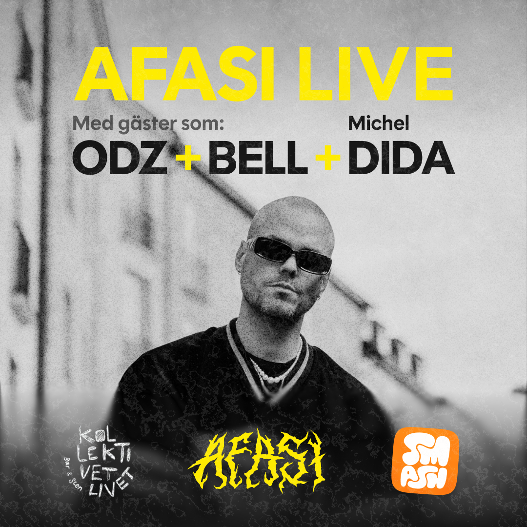 Event flyer for AFASI release party