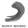 Sony Music logo with a stylized gray swirl design above the text.