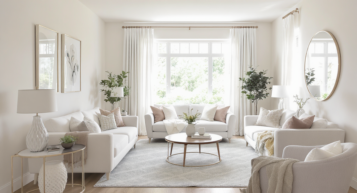 A graphic representation of tips for optimizing home design based on room orientation.