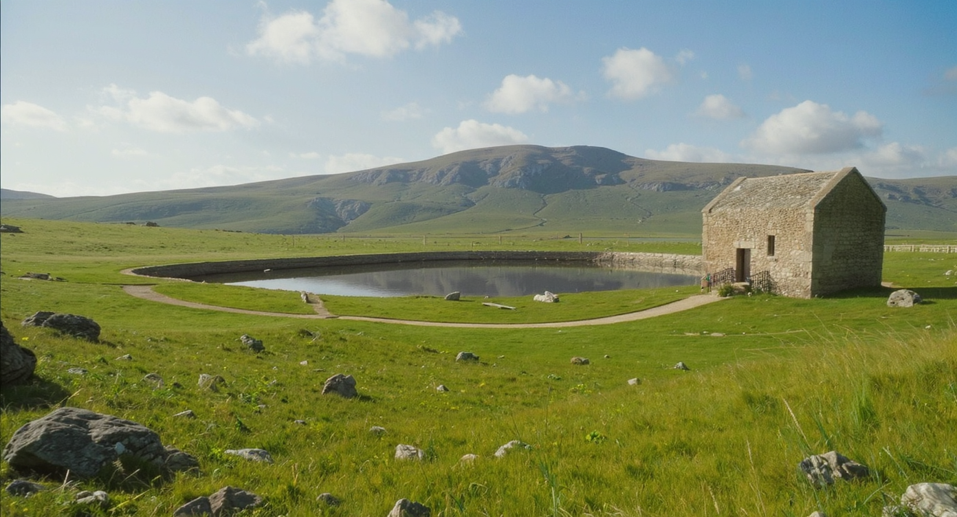 A tidy home workshop with safety gear, an unplugged drill, electrical tools, and an open breaker panel highlighting safe DIY preparation.