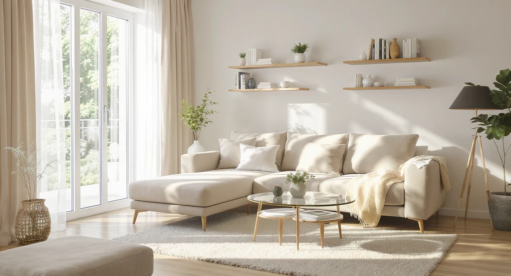 Best sofa set for small living room in use, showing how to choose sofa size for small space with tips for arranging sofas in small living rooms and multi-functional sofa styles that make rooms look bigger.