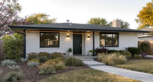 How to Modernize an 80s Ranch Exterior Without Losing Its Signature Charm
