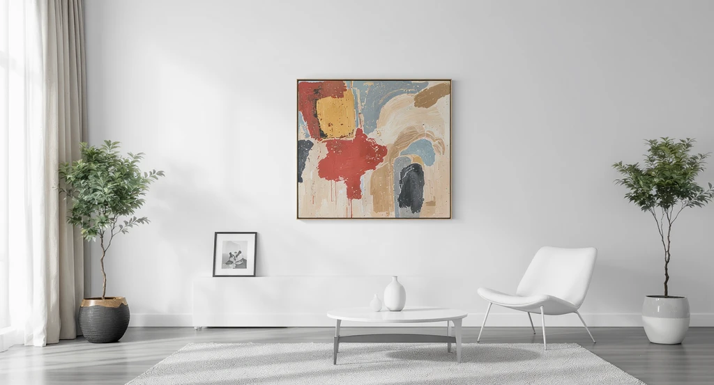 Image for 05. Art Hung Too High or Too Small Throws Off Visual Cohesion